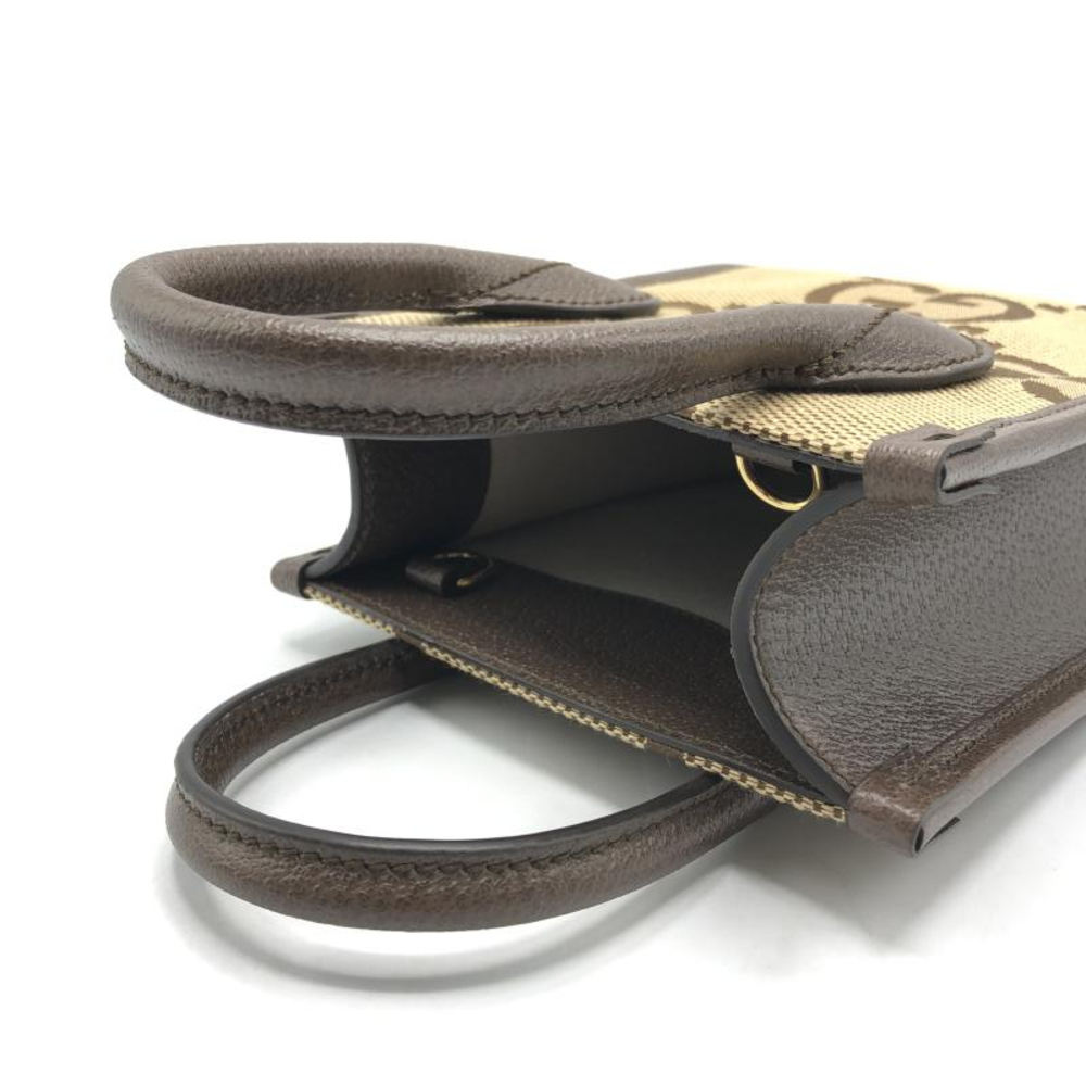 GUCCI bag Brown Jumbo GG canvas - Picture 5 of 10